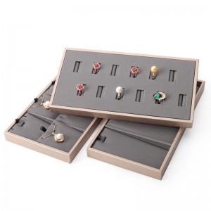 soft velve with MDF jewelry ring for necklace form China