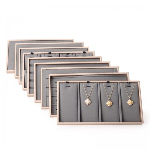 soft velve with MDF jewelry tray for bracelet form China