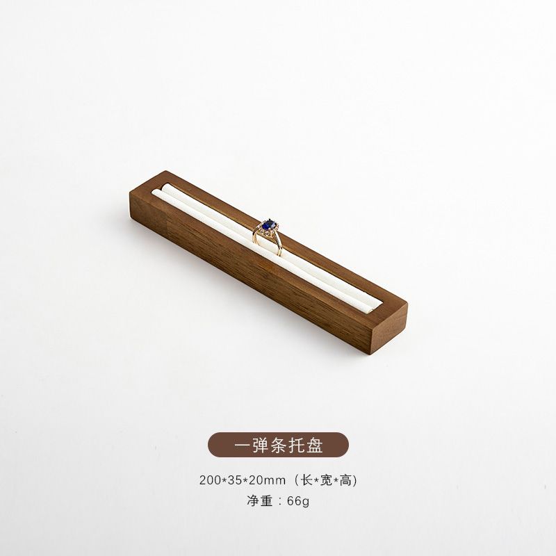 Customization Wholesale white Pu leather with MDF Jewellery set Display  from factory 