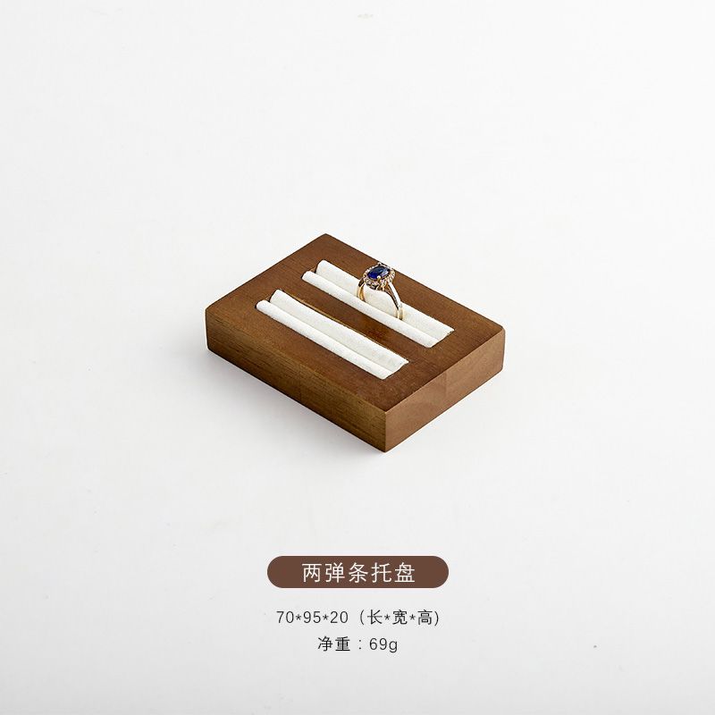 Customization Wholesale white Pu leather with MDF Jewellery set Display  from factory 