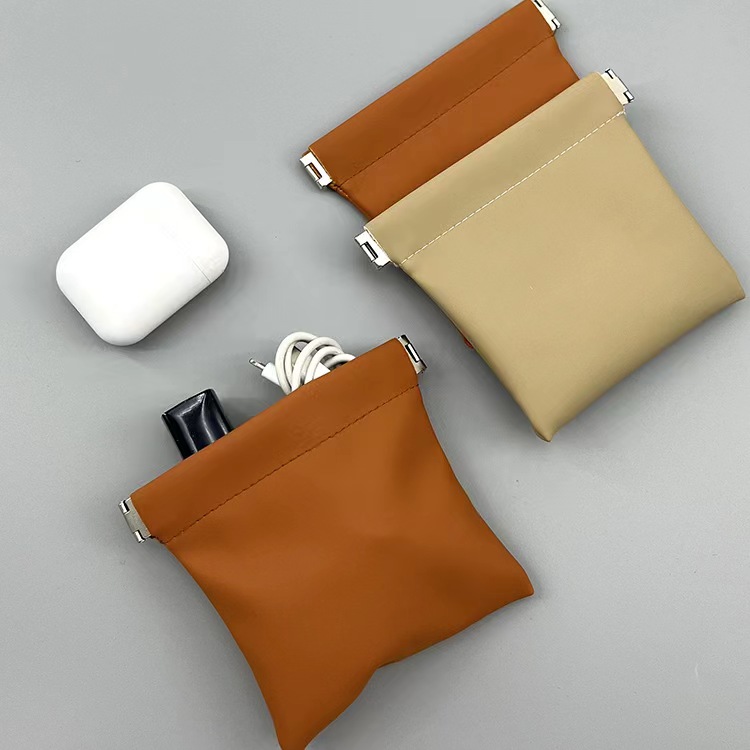 pu leather jewelry pouch